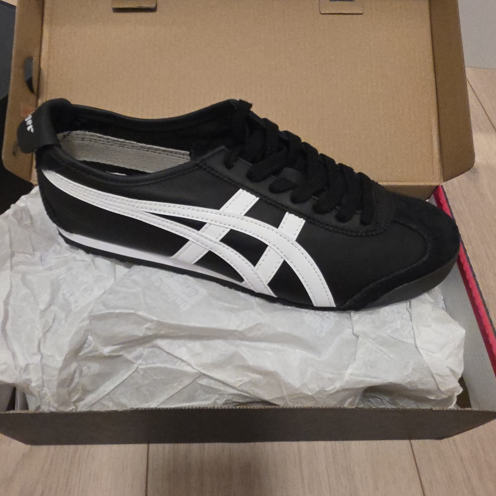 Onitsuka Tiger by Asics Black and White Sneakers